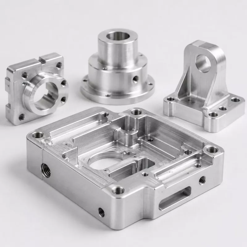Thành phần nhôm gia công CNC